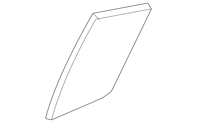 【ラッピング無料】 73455-SZN-A01 - (Privacy)(Pgw Quarter Door Rear L Glass, 絵画