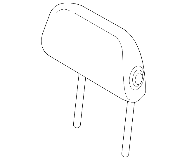 52205A1C225 Head Restraint Rear Outer 522030 20182019 BMW X3