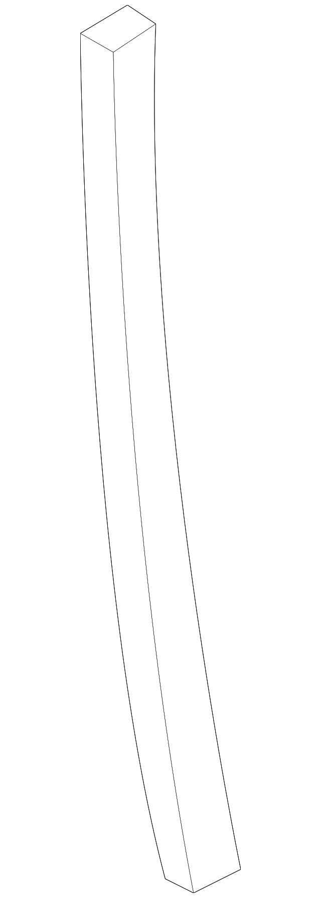 Rear Weather-Strip - GM (89044623)