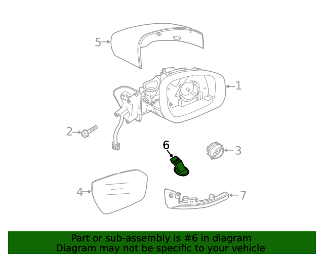 2014-2016 Land Rover LR4 Puddle Lamp LR051349 | JaguarParts.com
