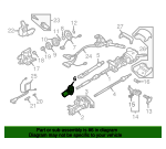 thumbnail image 2 of Genuine GM Steering Column Shaft Seal 21996234 For Escalade H2 Yukon Sierra 1500 2 of 4