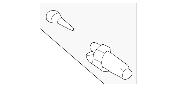 Uncoded Ignition Lock Cylinder - GM (15298923)