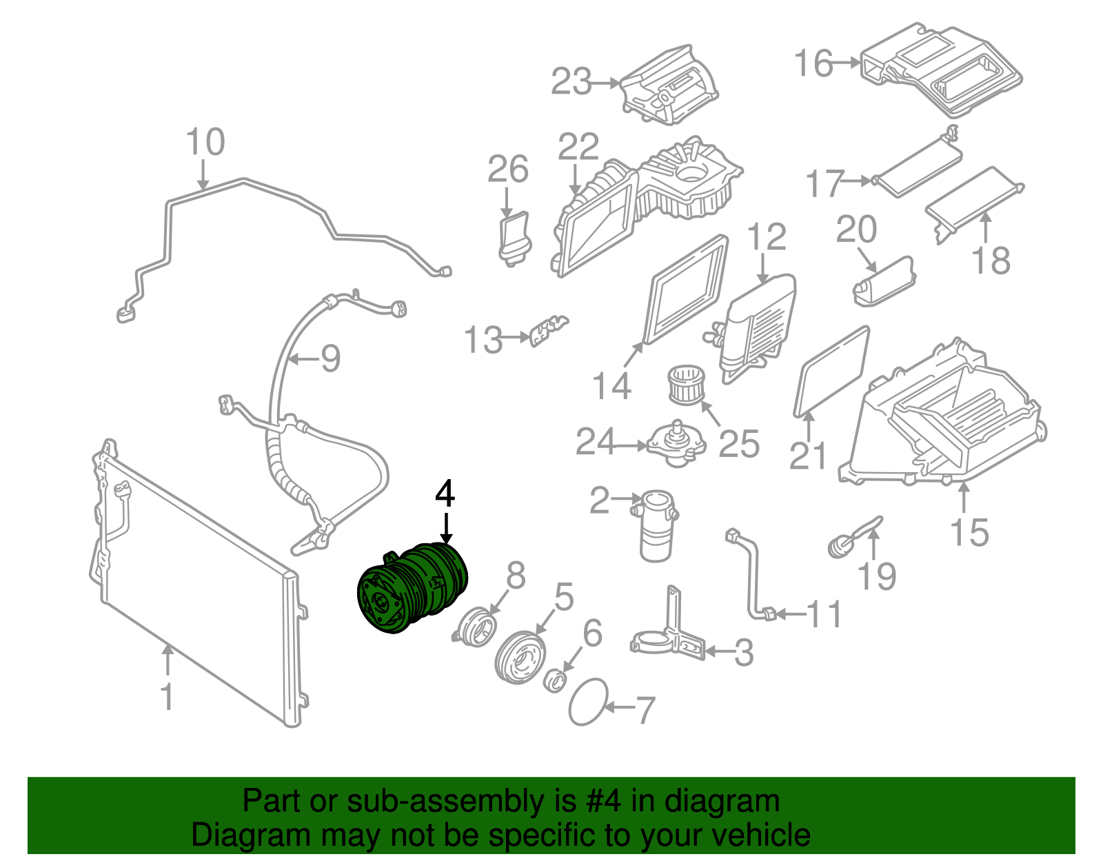 Compressor - GM (89018890)