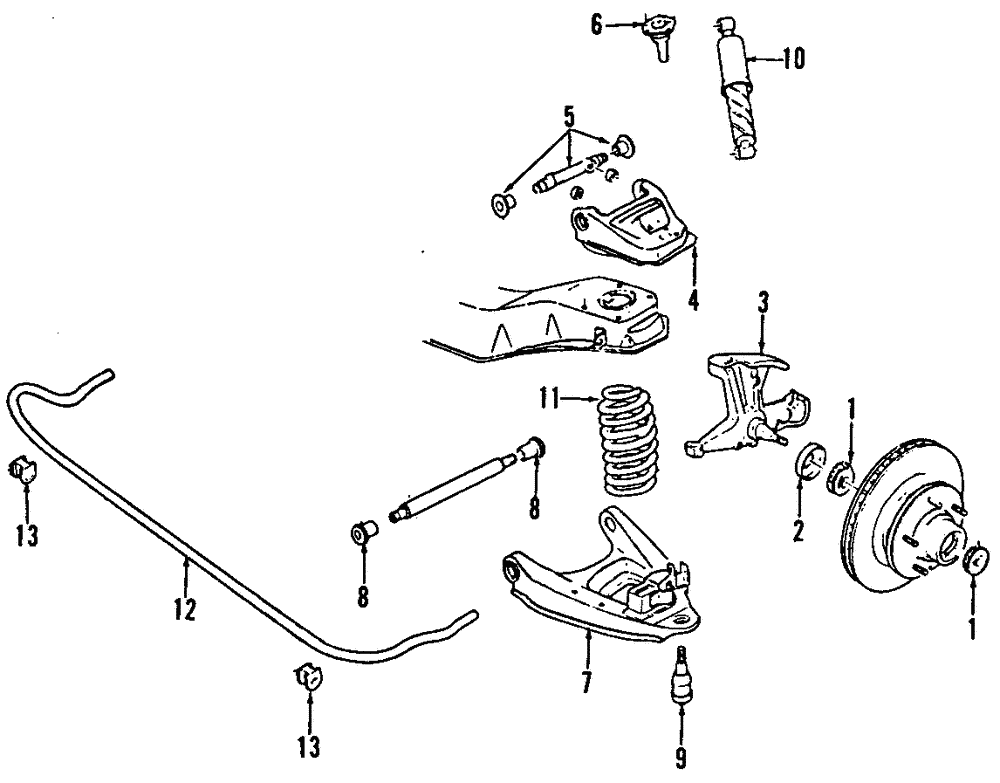 Front Wheel Bearing - GM (9431854)
