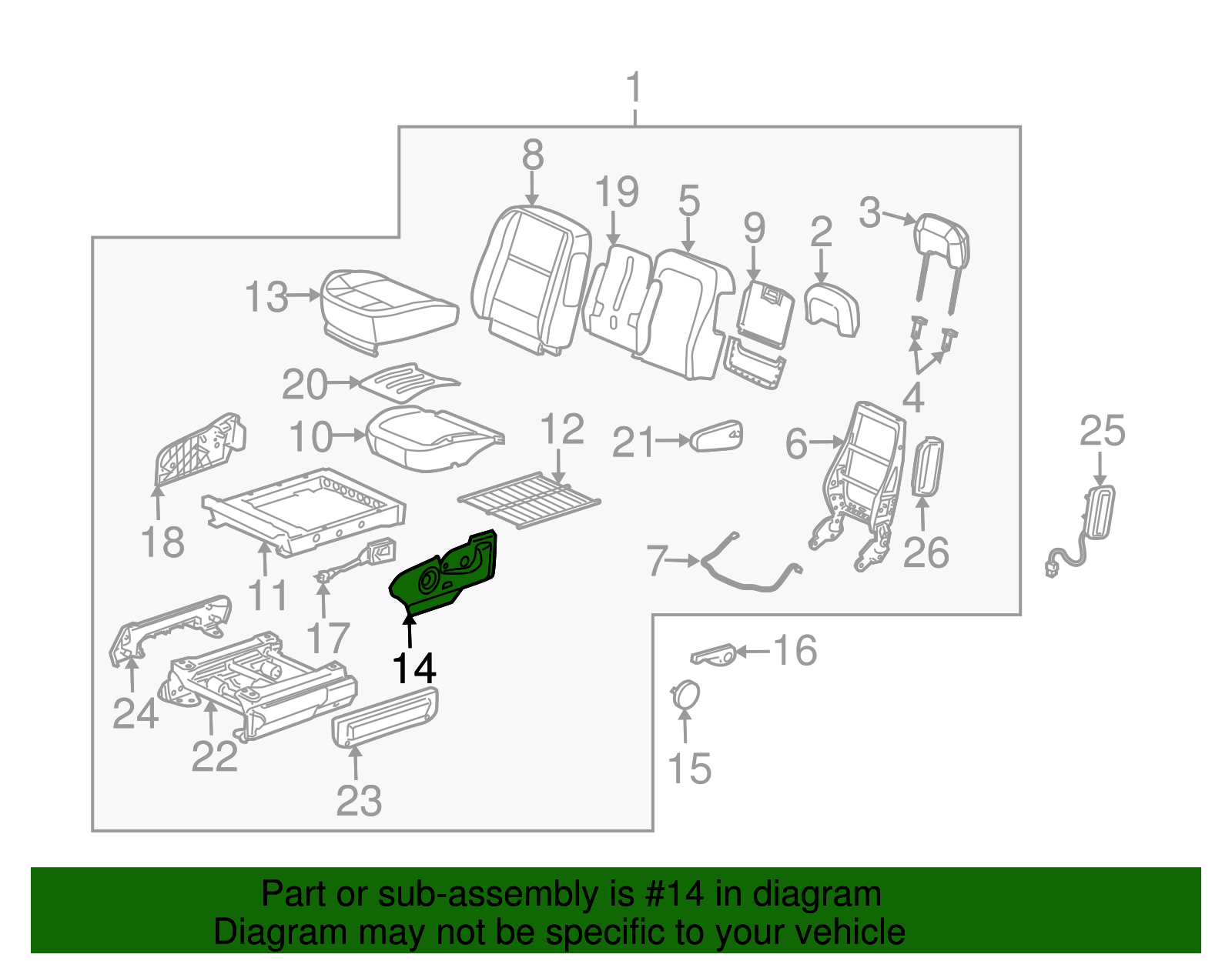 Outer Finish Panel - GM (89044006)