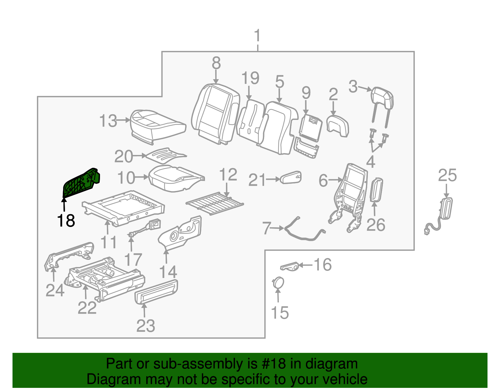 Inner Finish Panel - GM (88898994)