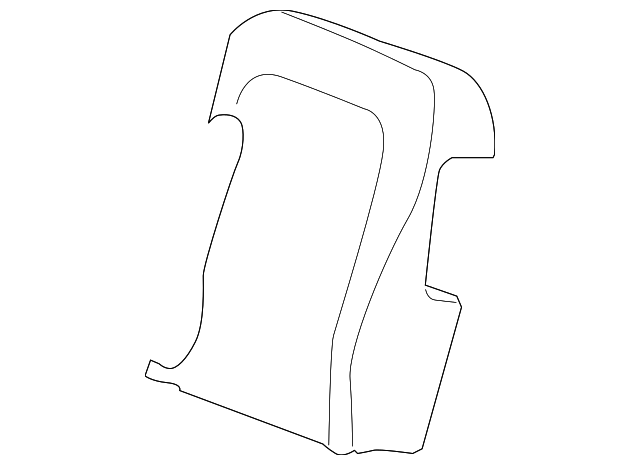 Seat Back Pad - GM (89043140)