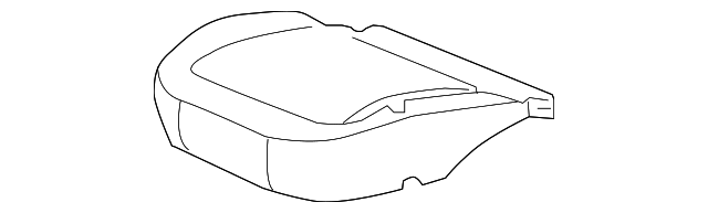 Seat Cushion Pad - GM (89045039)