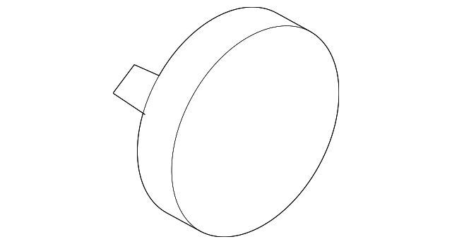 Outer Finish Panel Hole Cover - GM (89043983)