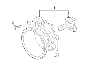 MS820984 - Fog Lamp Bulb 2014-2024 Mitsubishi | Mitsubishi Direct Parts