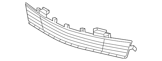 Front Lower Grille - Cadillac (84111709)