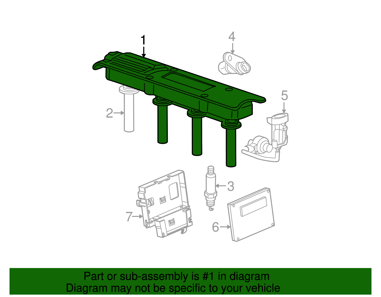 Ignition Coil - GM (12584368)