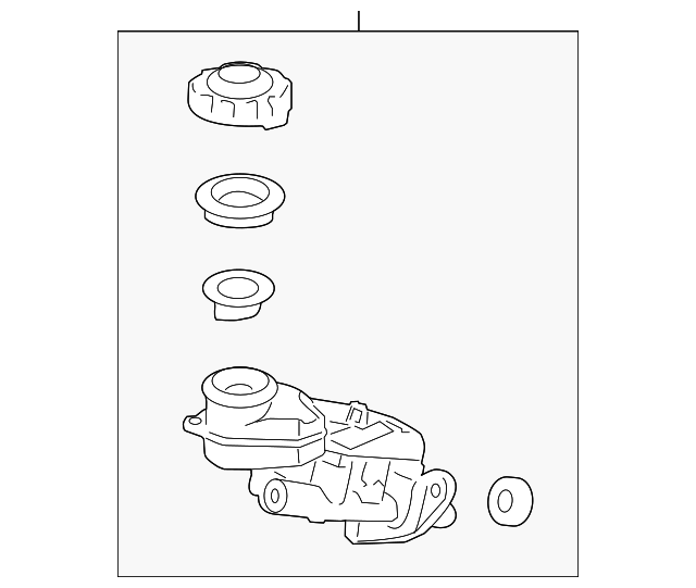 46100T0AA02 Master Cylinder Assembly 20122016 Honda CRV Honda