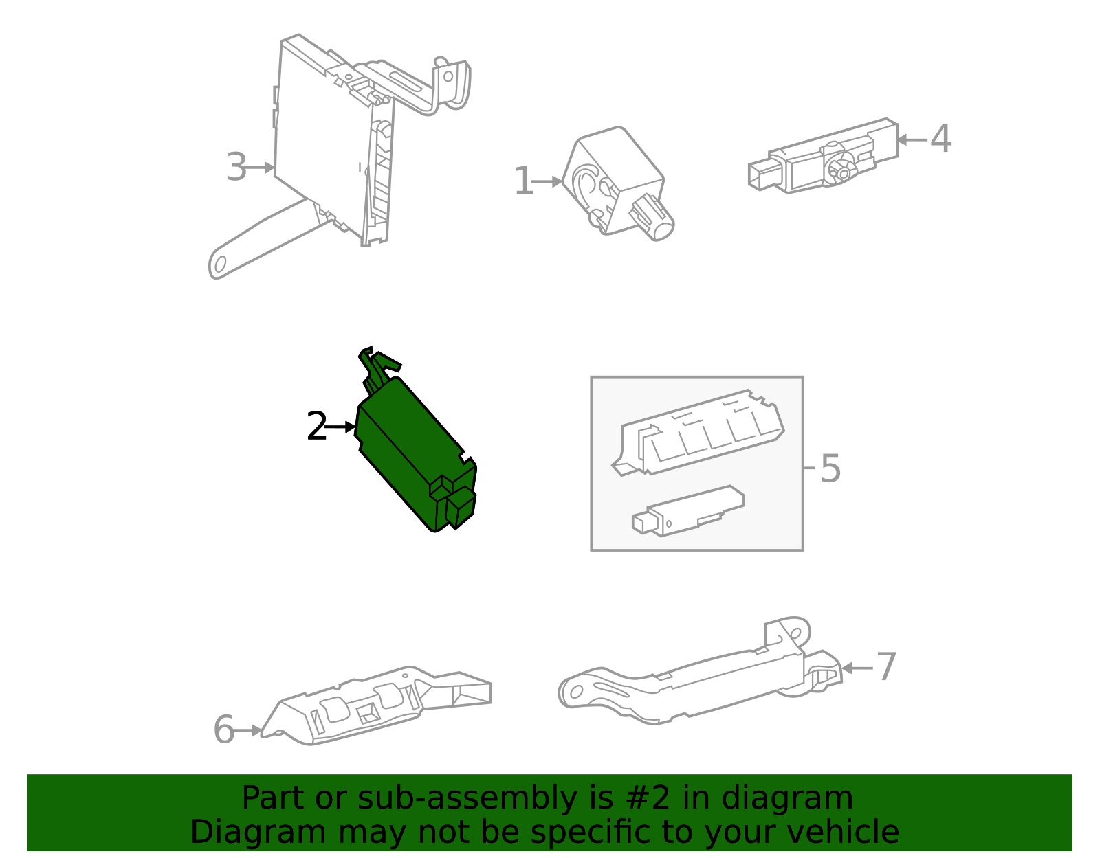 Receiver - Toyota (897A0-02011)