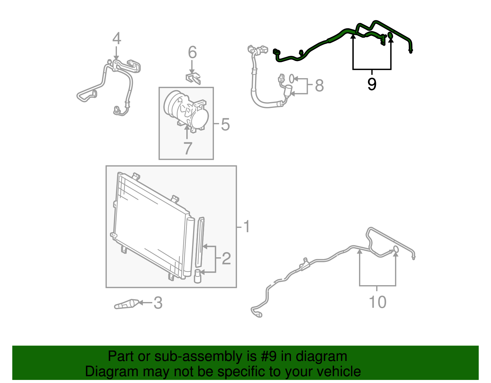 Suction Pipe - Toyota (88717-0E100)