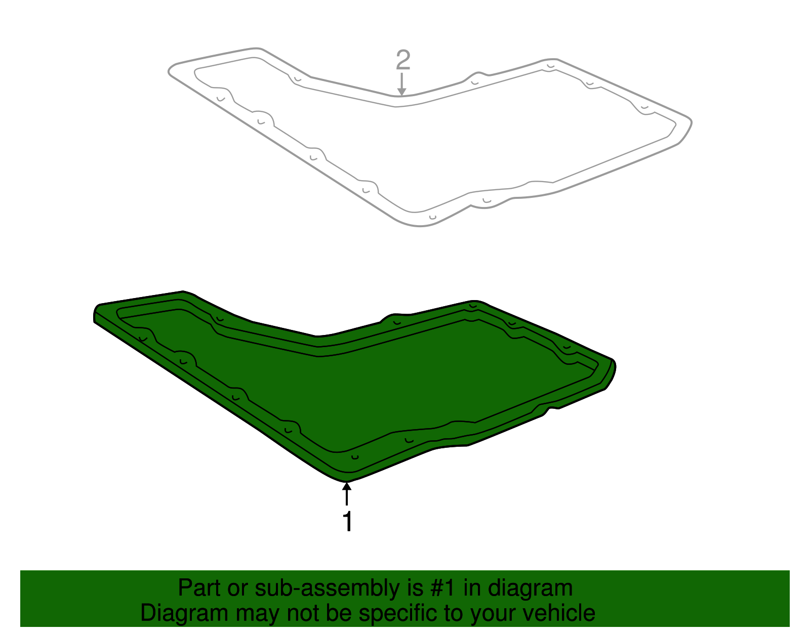Automatic Transmission Fluid Pan - GM (8681485)