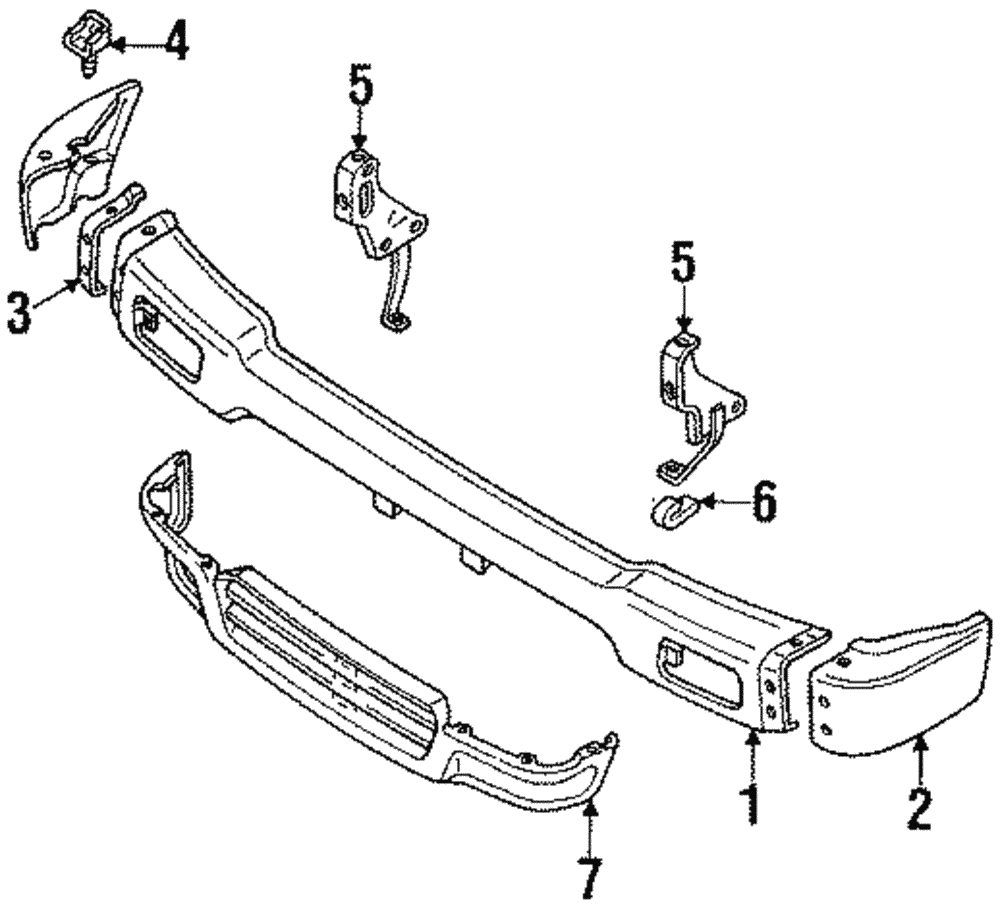 Face Bar Mount Bracket - Toyota (52011-89117)