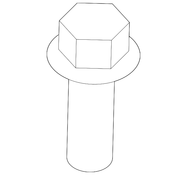 M6x1x30 Multi-Purpose Bolt - GM (11610199)