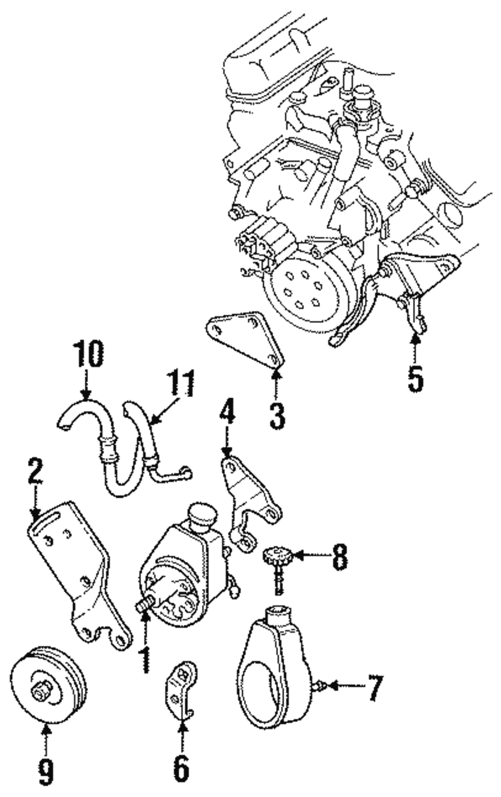 Genuine Mopar Pressure Hose 4333860 | eBay