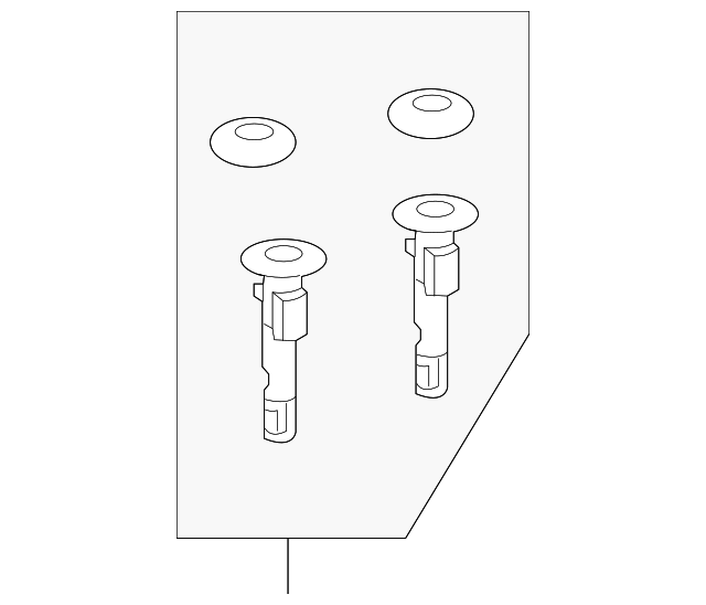 Dune Front Seat Head Restraint Guide - GM (84079557)