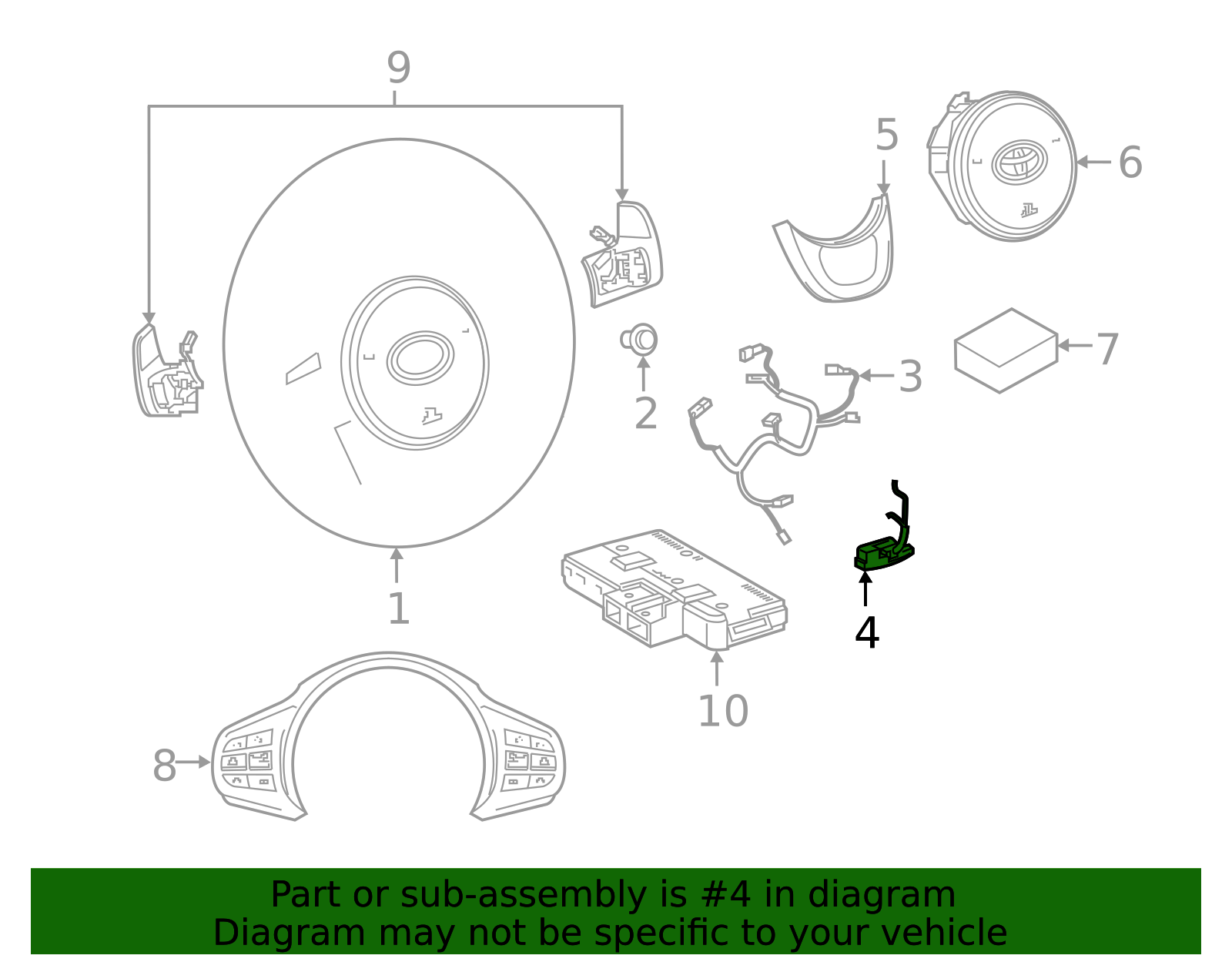 Actuator - Toyota (45123-WAA01)