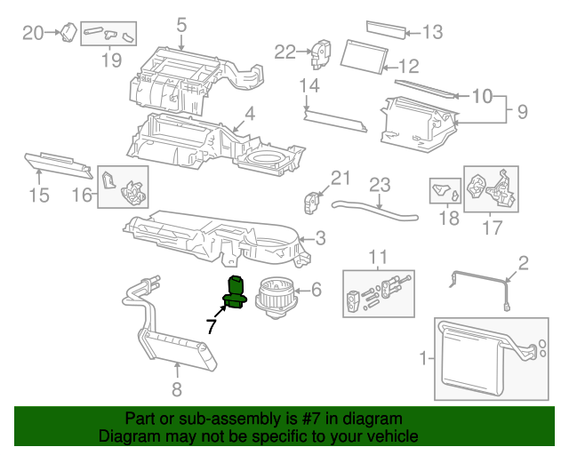 8713804070 OEM NEW Fan Motor Blower Resistor Fits 20052020 Toyota 20052023 Toyota
