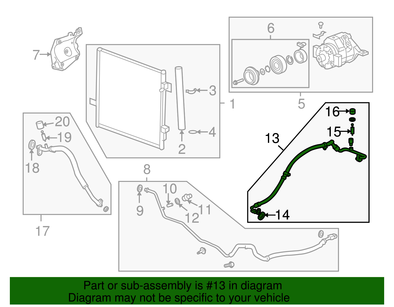 AC Hose (15865705)