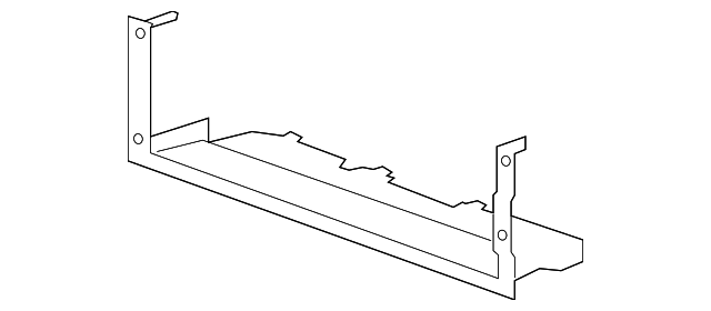 Radiator Air Lower Baffle - GM (84037093)