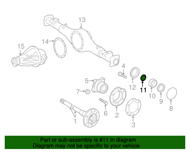 20072023 Toyota Hub & Bearing Snap Ring 9052046014 Toyota Parts