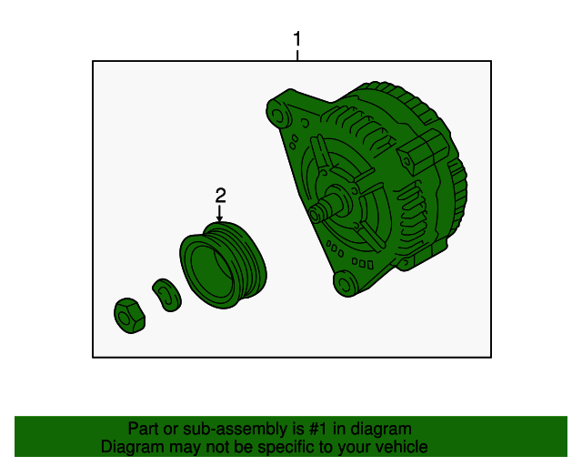 Alternator 077-903-023-B