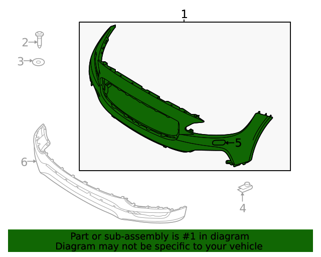 20172020 Volvo Bumper Cover 39844304 Shop Volvo Mitsubishi Parts
