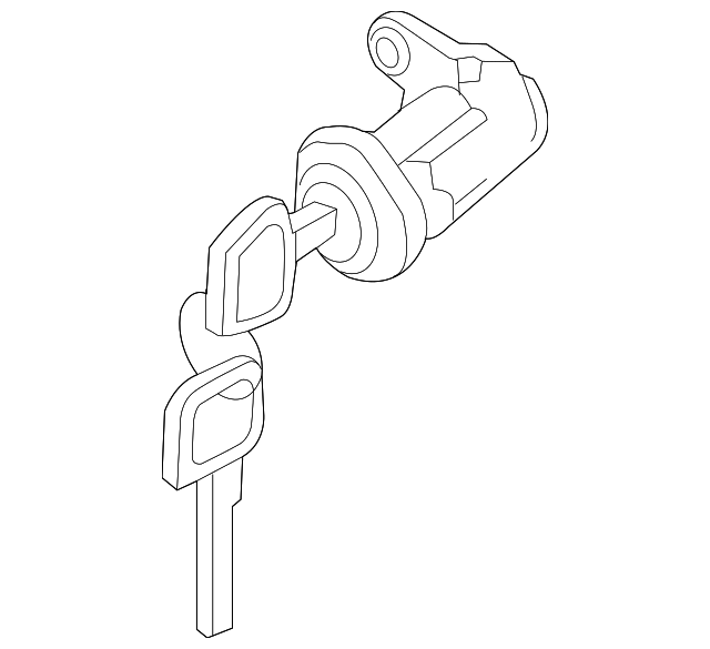 20122021 Nissan Lock Cylinder H06001PA1A Nissan Parts Plus