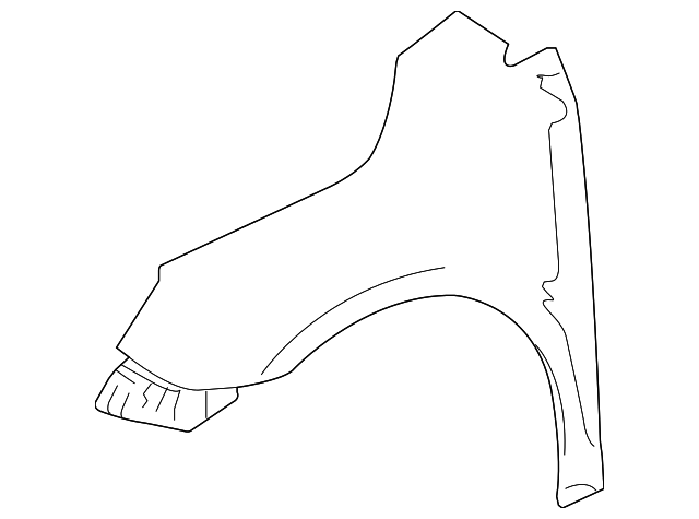 Front Driver Side Fender - Buick (90767105)