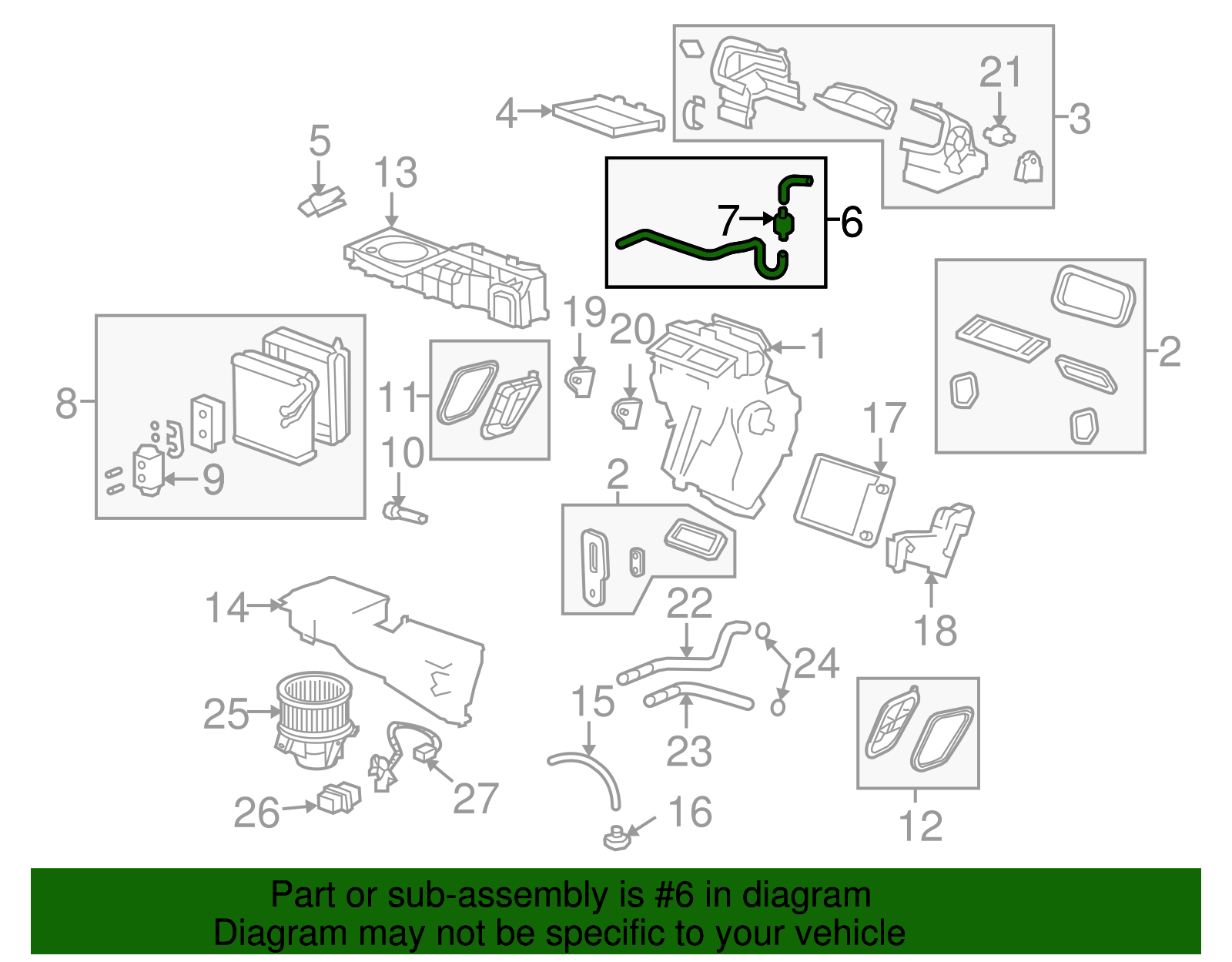 Hose - Buick (25791601)