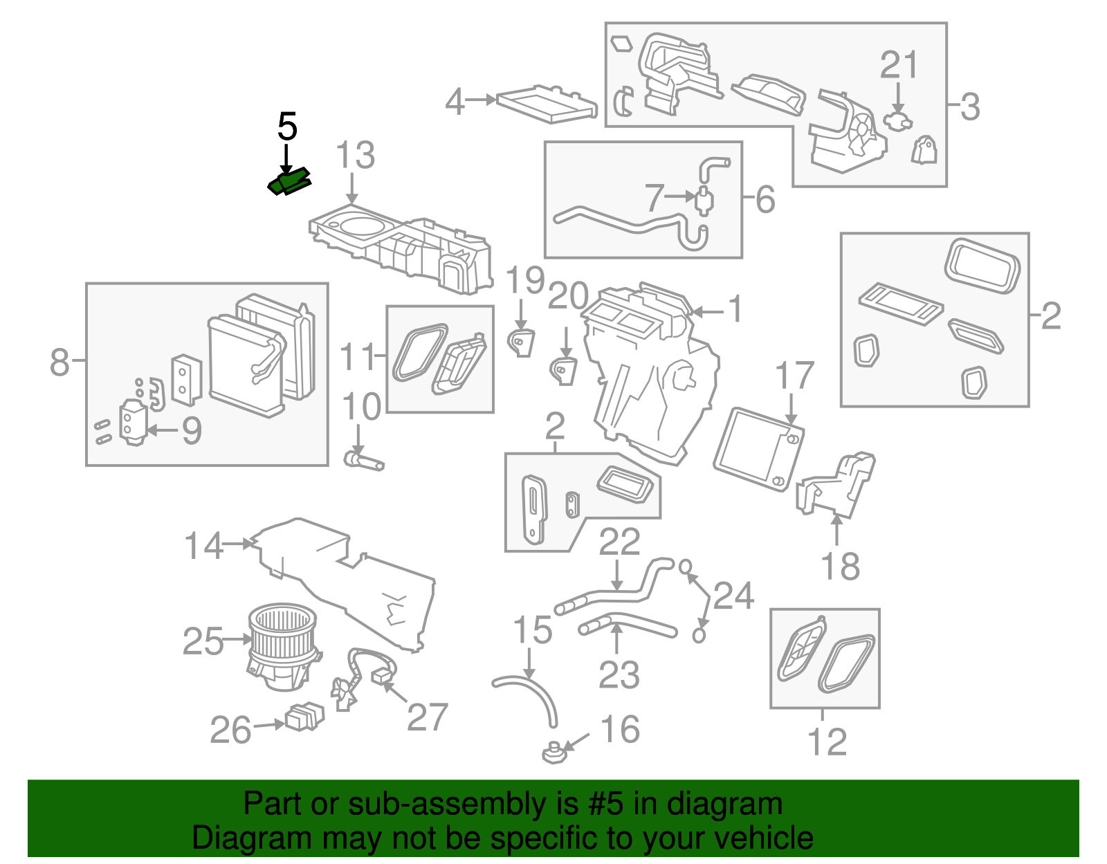 Temp Aspirator - GM (25649706)