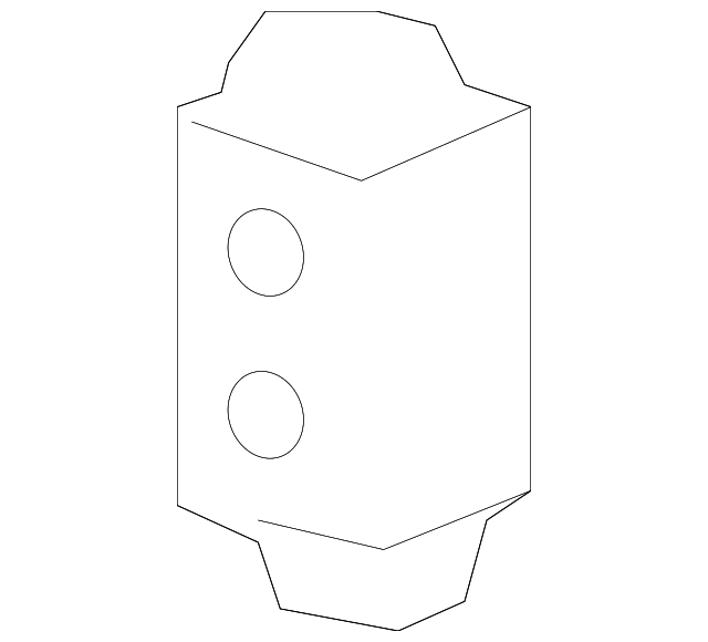 20072017 GM Air Conditioning Thermal Expansion Valve 22804122 GM