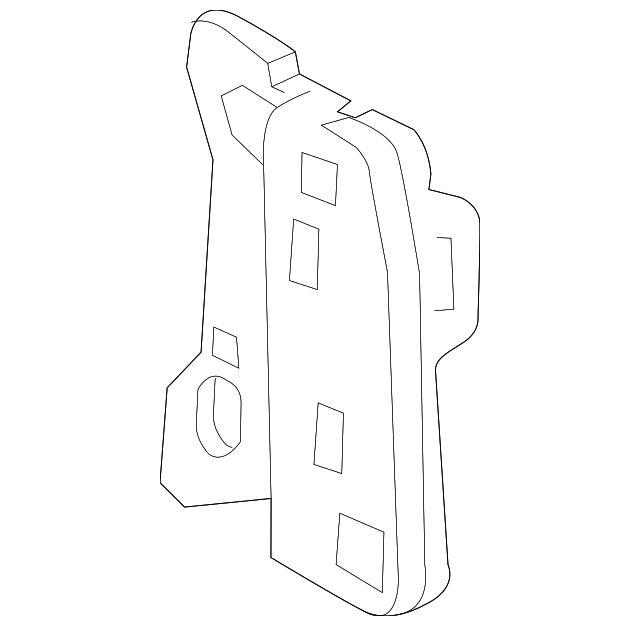 20152022 GM Passenger Side Instrument Panel Upper Trim Panel Bracket