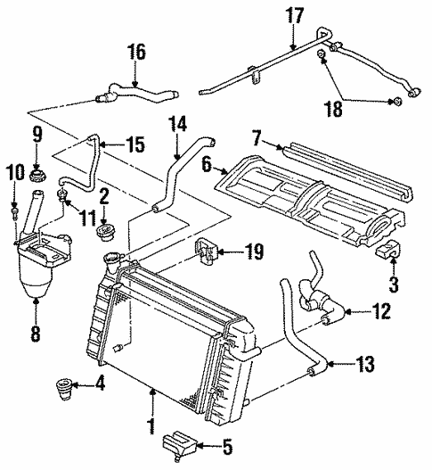 OEM GM Radiator Low Coolant Light Sensor – Fits 1994-2001 Camaro / Firebird – PN 19299321