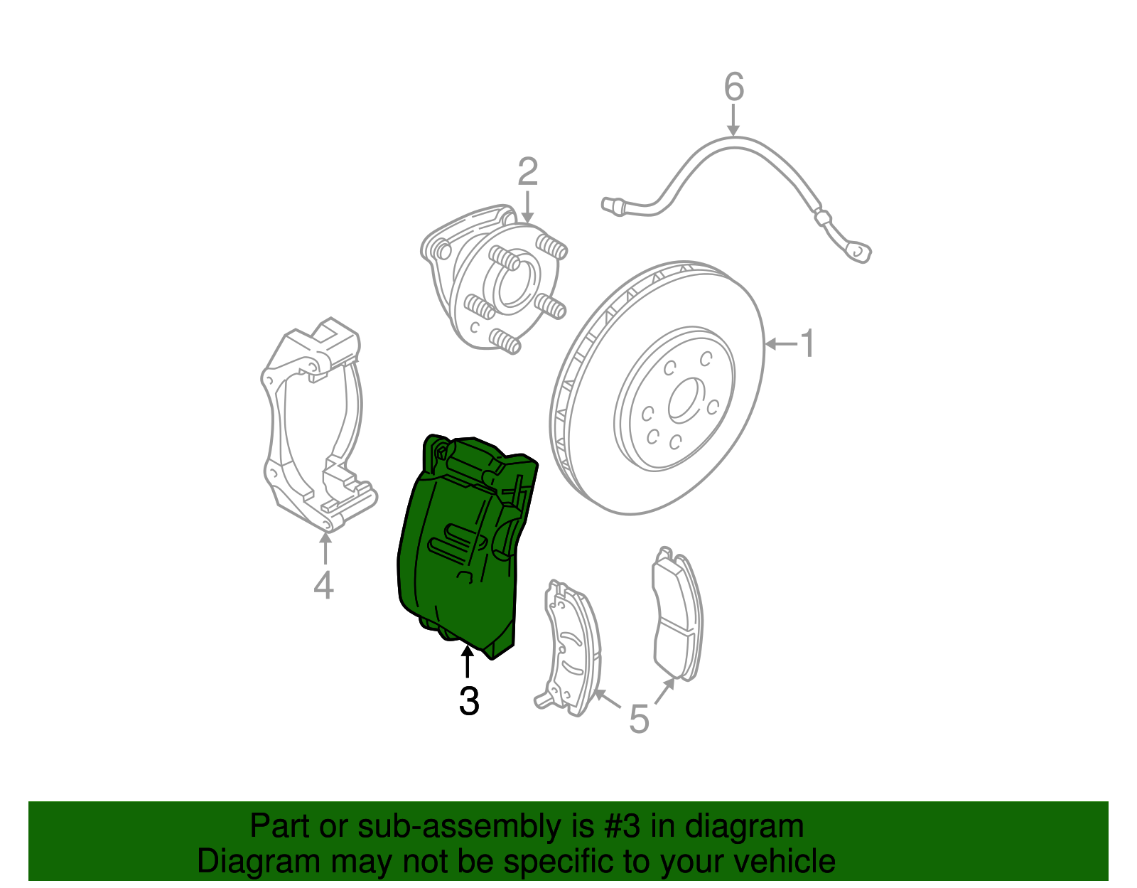 F (S)Caliper - Cadillac (89047727)