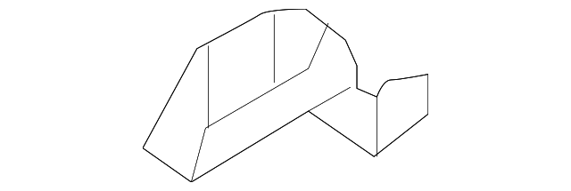 Rail Extension - Ford (YL8Z-5B076-AA)