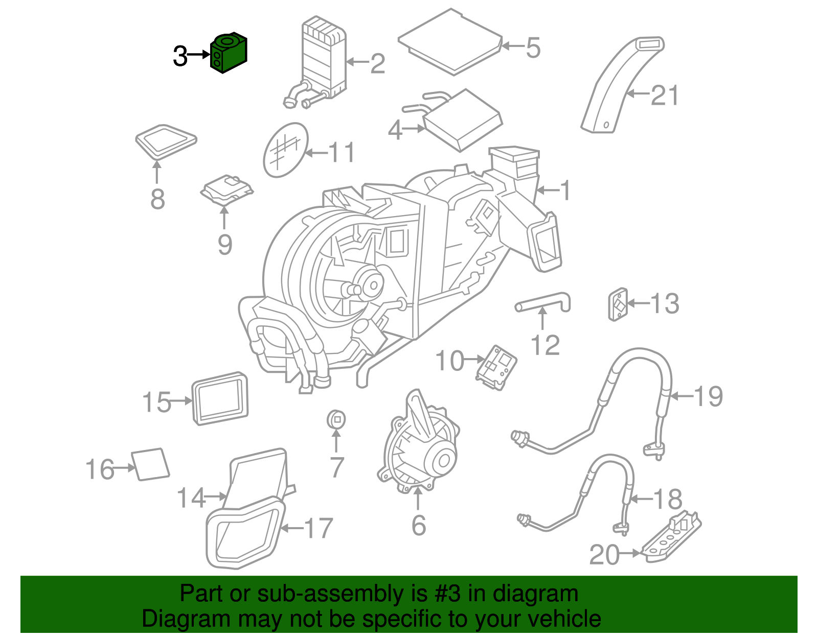Motorcraft™ A/C Expansion Valve - Ford (YG-381)