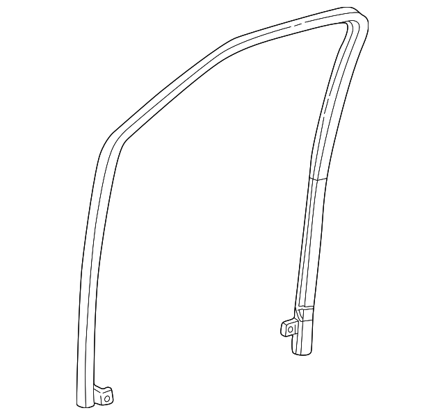 Run Channel - Ford (YL3Z-1621546-BA)