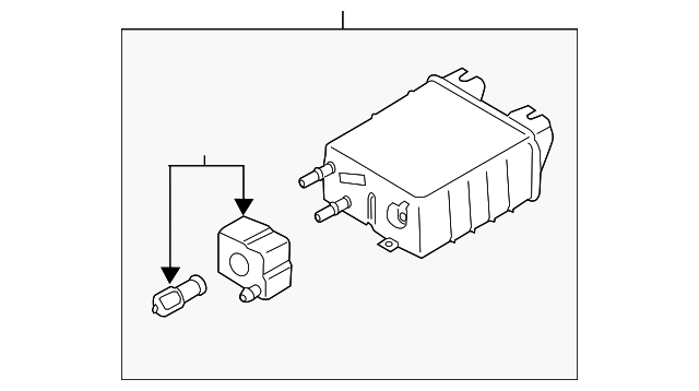 Vapor Canister - Ford (GU5Z-9D653-G)