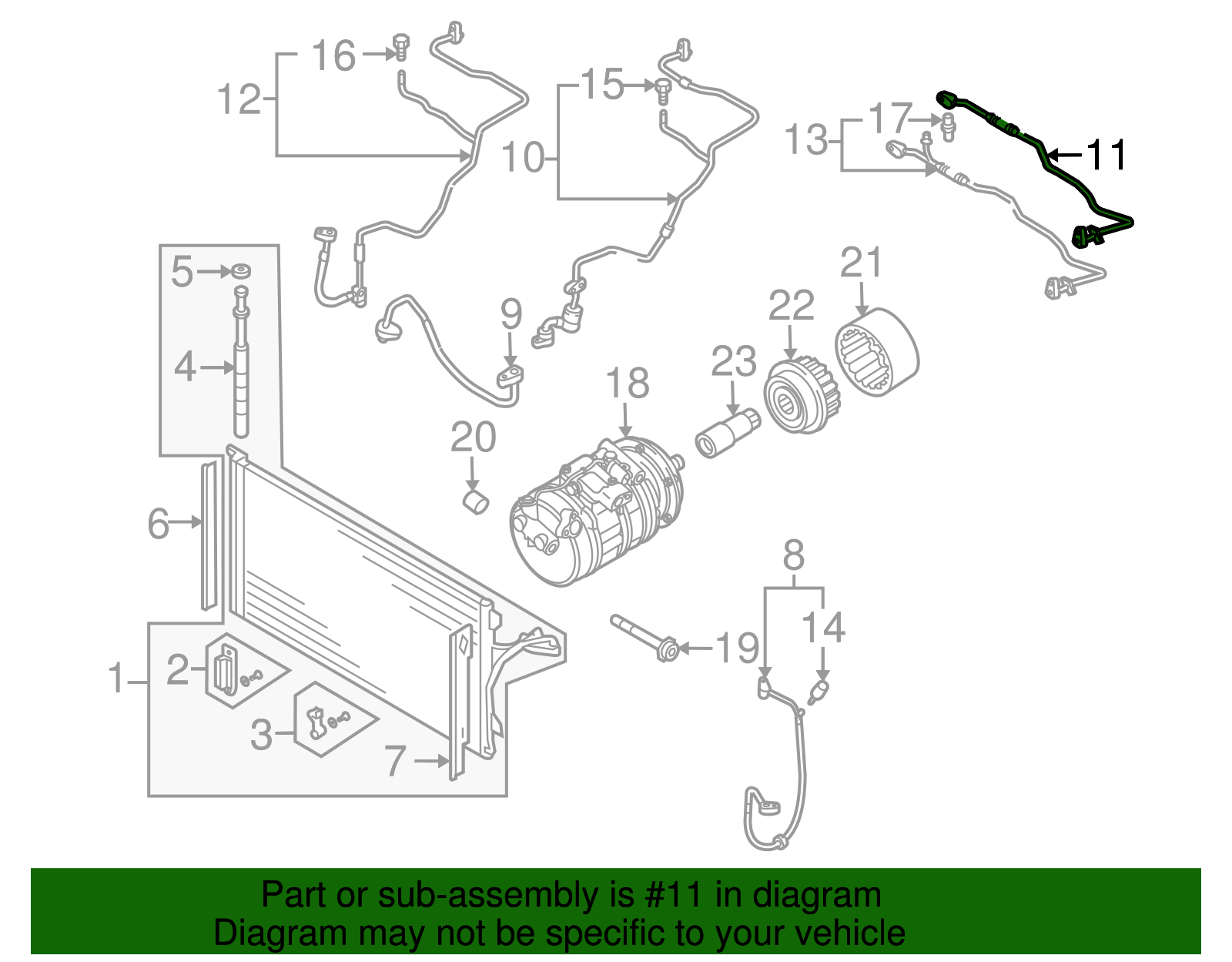 Suction Tube - Volkswagen (7L6-820-743-B)