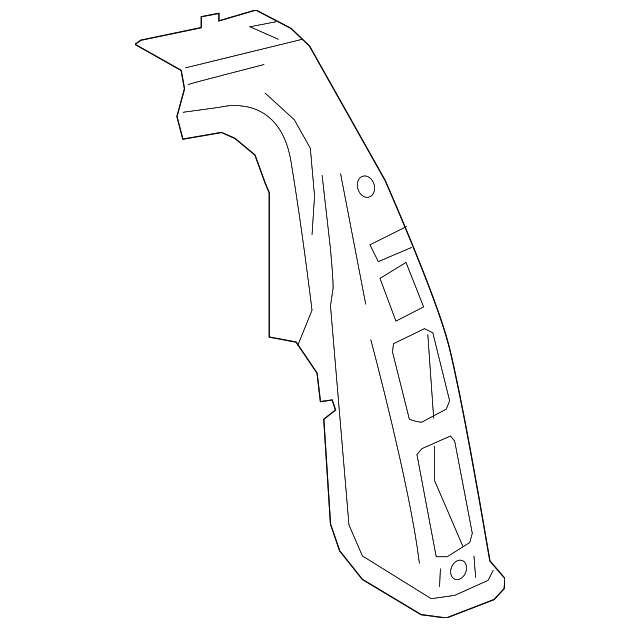 Passenger Side Roof Rail Outer Extension - GM (96952426)