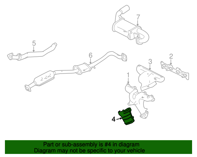 20012005 Mazda Miata Heat Shield BP6F13380