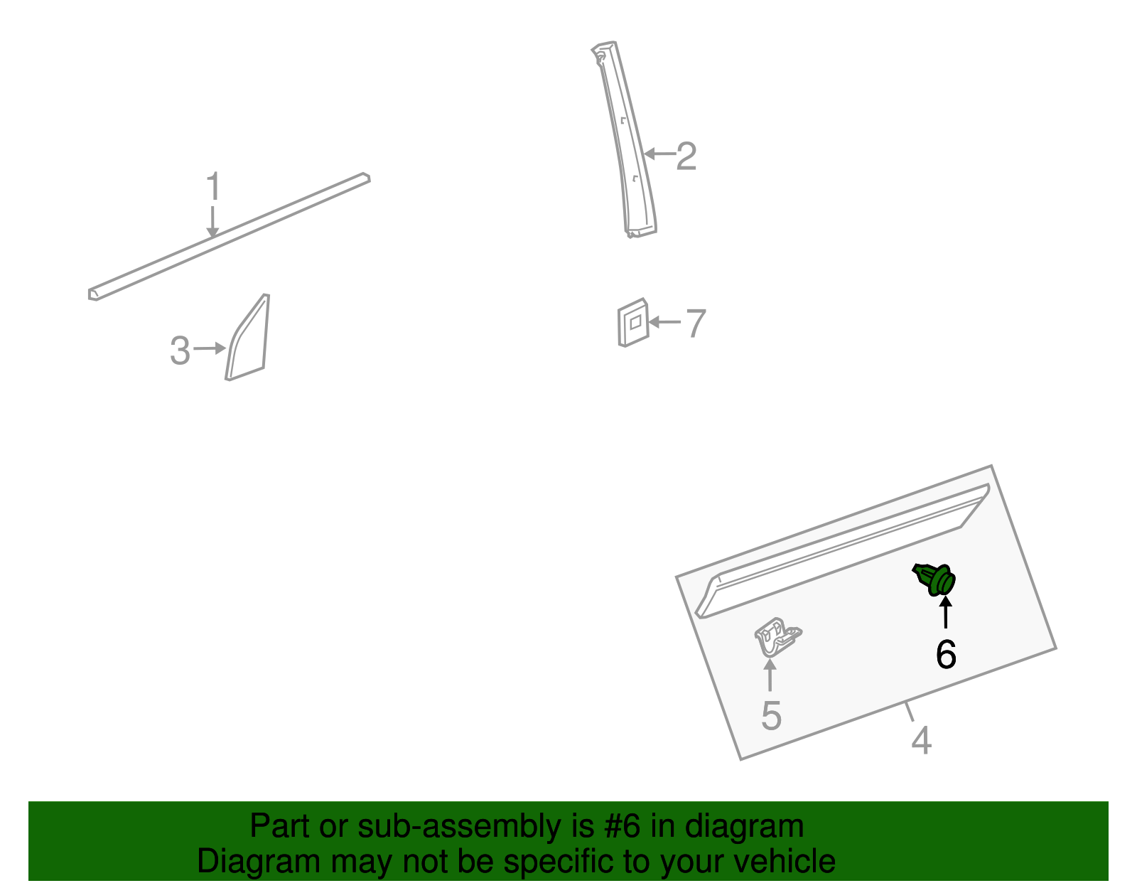 Multi-Purpose Clip - GM (94530385)