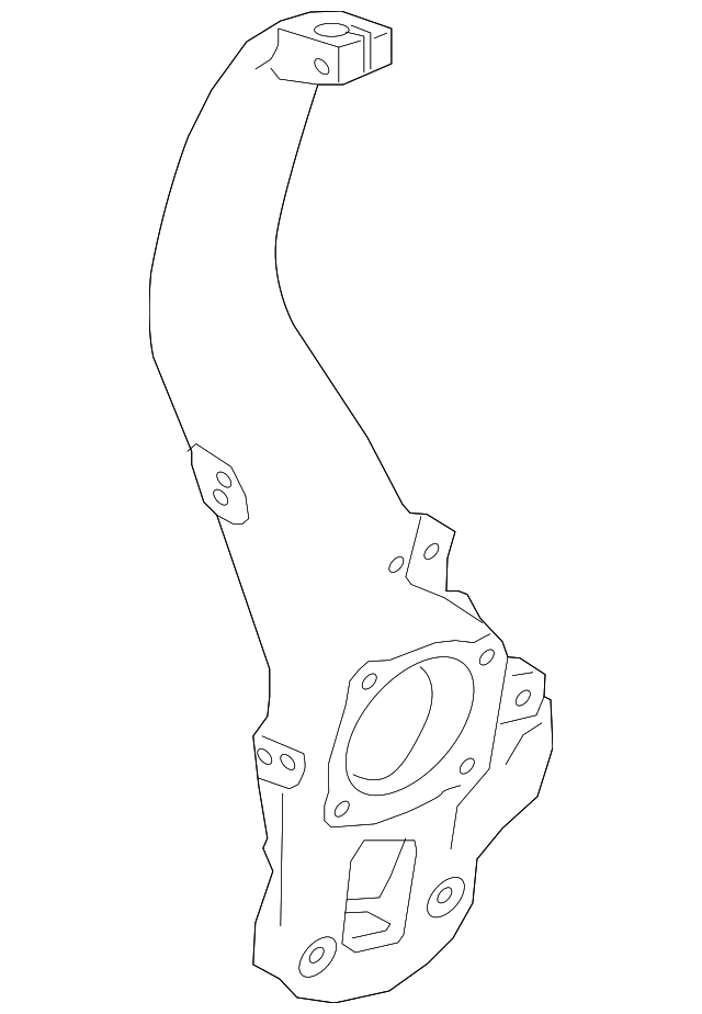 Genuine OEM Knuckle Part# LR189993 Fits 2021-2023 Land Rover Range  