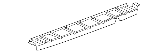 Rear Bumper Impact Bar - GM (88980630)