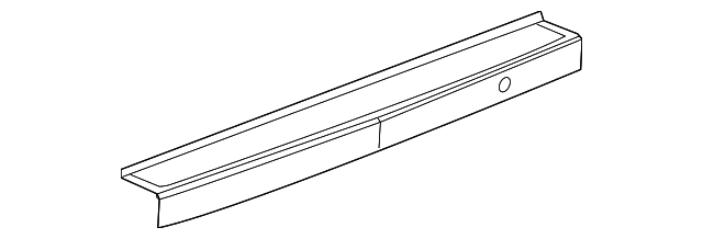 Rear Bumper Impact Bar Molding - GM (88980684)